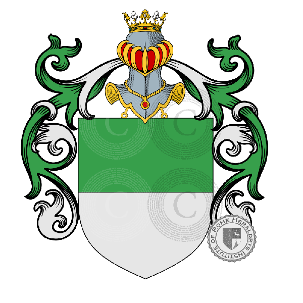 Coat of arms of family De Abate