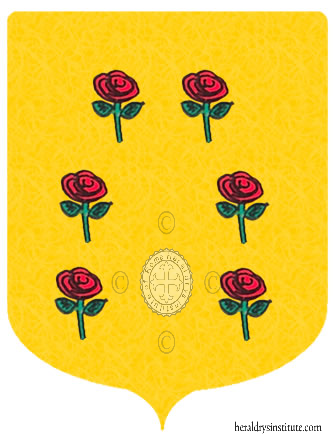 Coat of arms of family Roselle