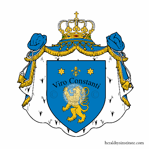 Coat of arms of family De Napoli