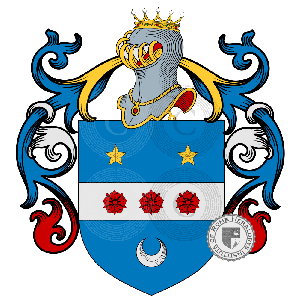 Coat of arms of family Paolatti