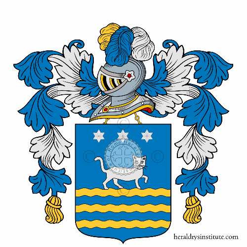Coat of arms of family Gattobigi