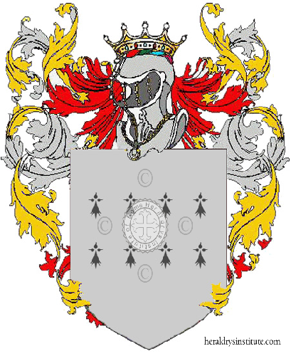 Coat of arms of family Lilaj