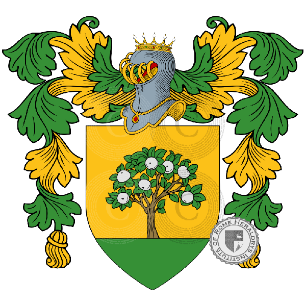 Coat of arms of family Ponassi