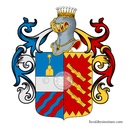 Coat of arms of family Caolini