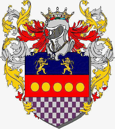 Coat of arms of family De Pozza