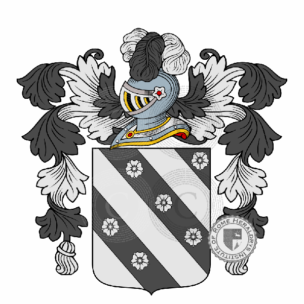 Coat of arms of family Gaino