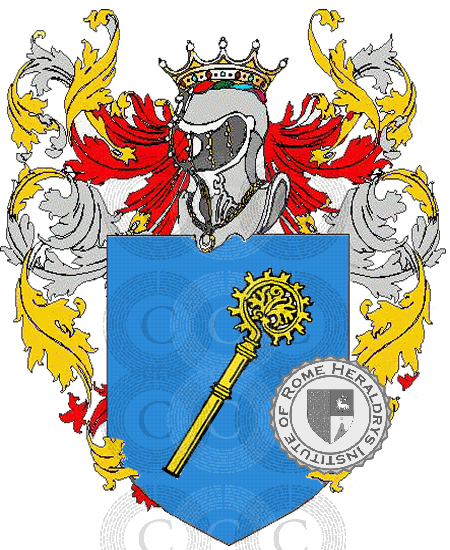 Coat of arms of family Nastasia