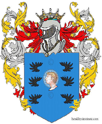 Coat of arms of family Serafino