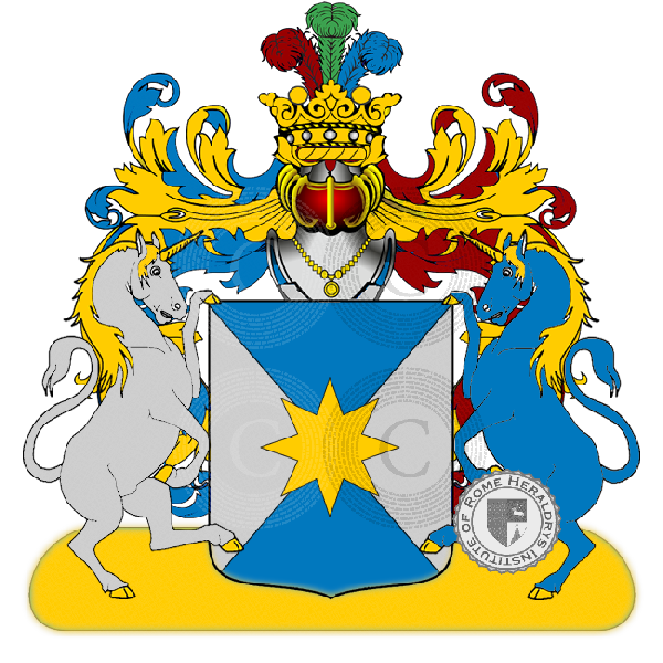 Wappen der Familie Mangana