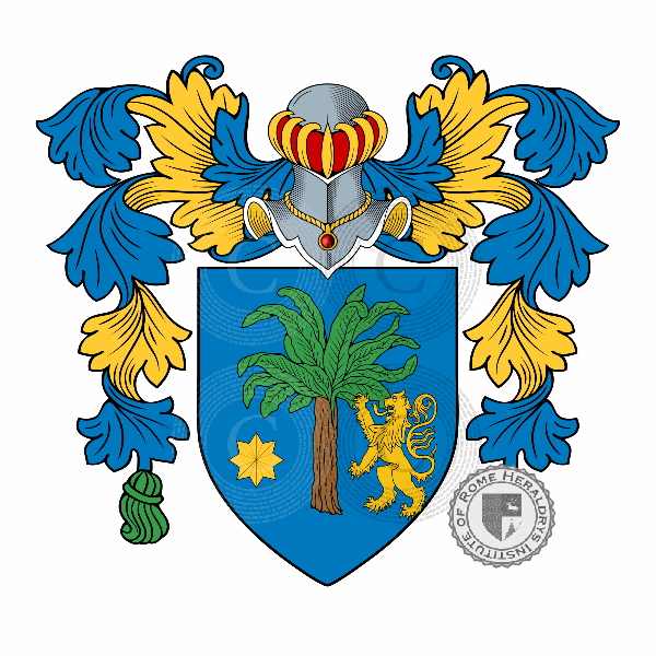 Coat of arms of family COSTANTIN ref: 4542