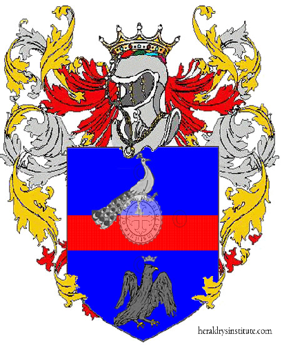 Coat of arms of family Pavine