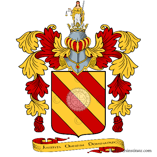 Coat of arms of family Ghislera
