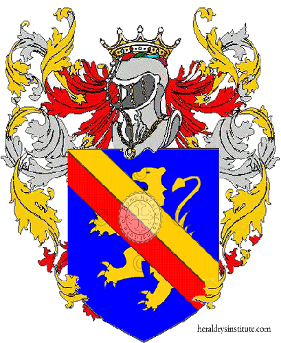 Coat of arms of family Alessandra