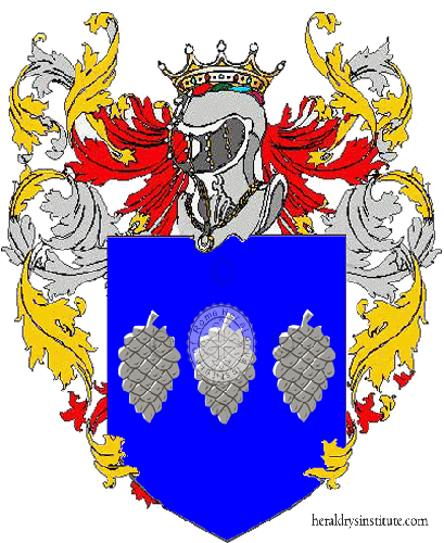 Coat of arms of family Du Lac De Fugeres