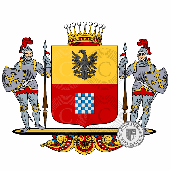 Escudo de la familia Cagnati