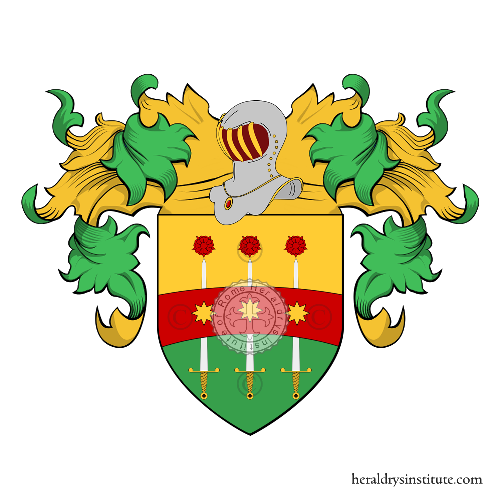 Coat of arms of family Brescacin Regini