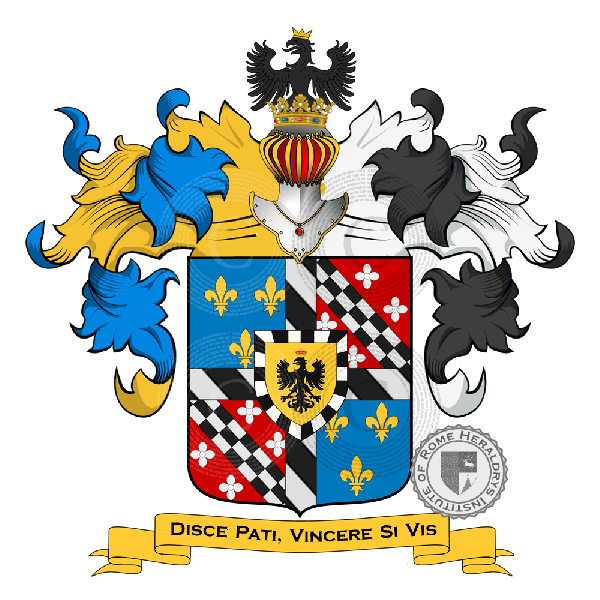 Coat of arms of family Rontanelli