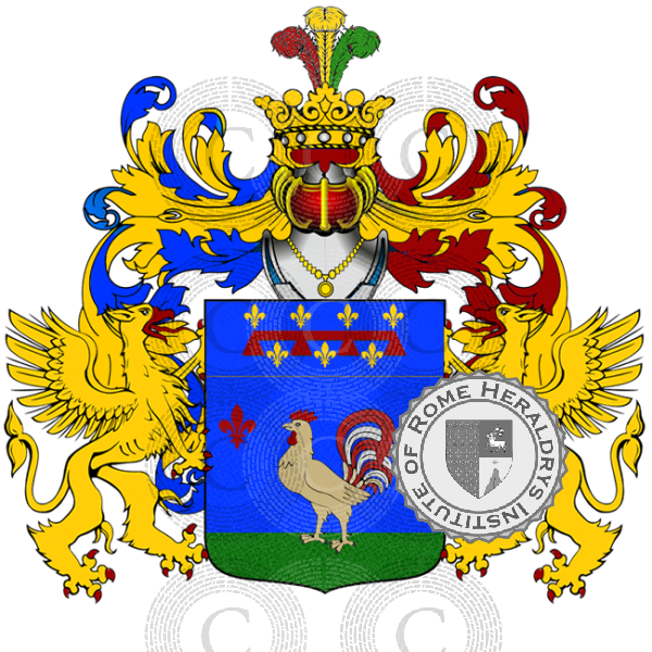 Coat of arms of family Salluzzi