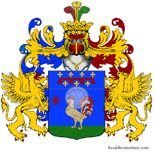 Wappen der Familie Valluzzi