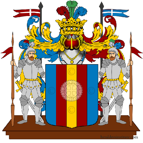 Coat of arms of family Fregoli
