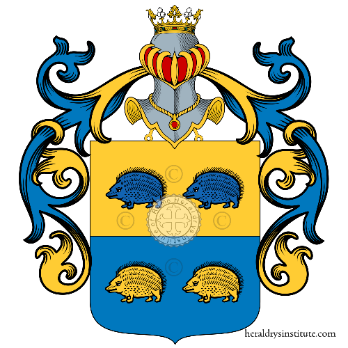 Coat of arms of family Frezzo