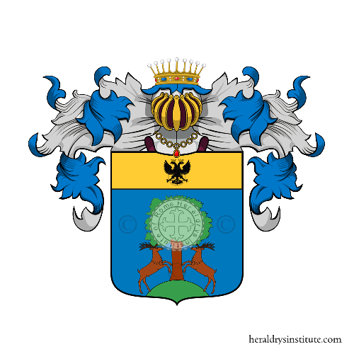 Coat of arms of family Beretti
