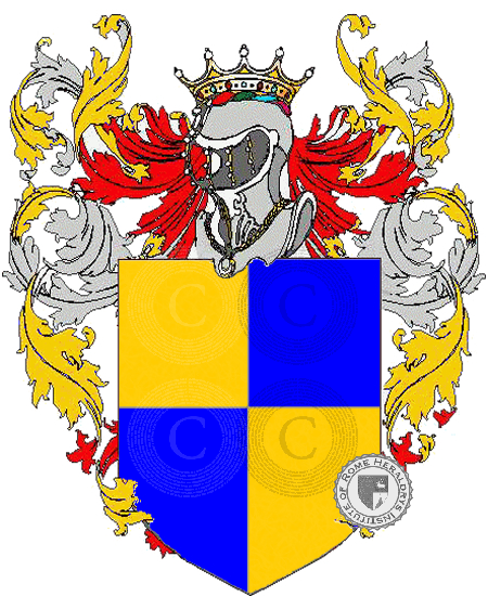 Coat of arms of family Bagioli