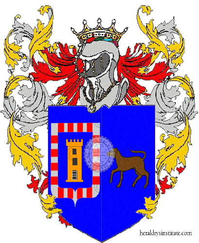 Coat of arms of family Asinari-bracco