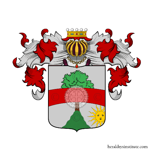 Coat of arms of family Caliendi