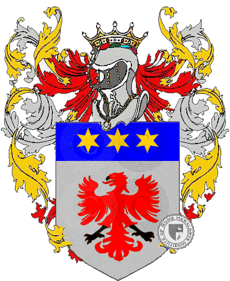 Coat of arms of family Baldissera
