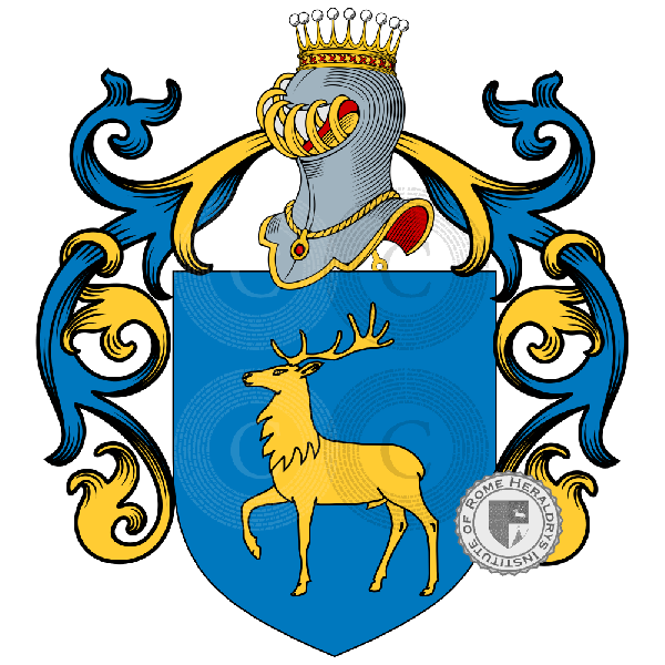 Coat of arms of family Scervo
