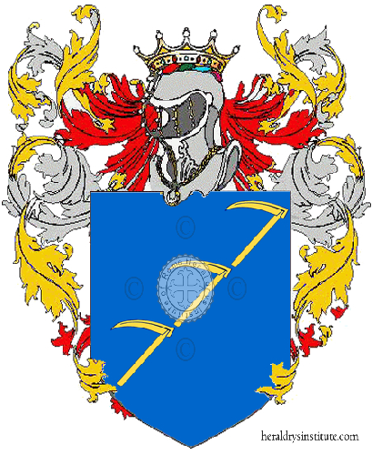 Coat of arms of family La Fauci