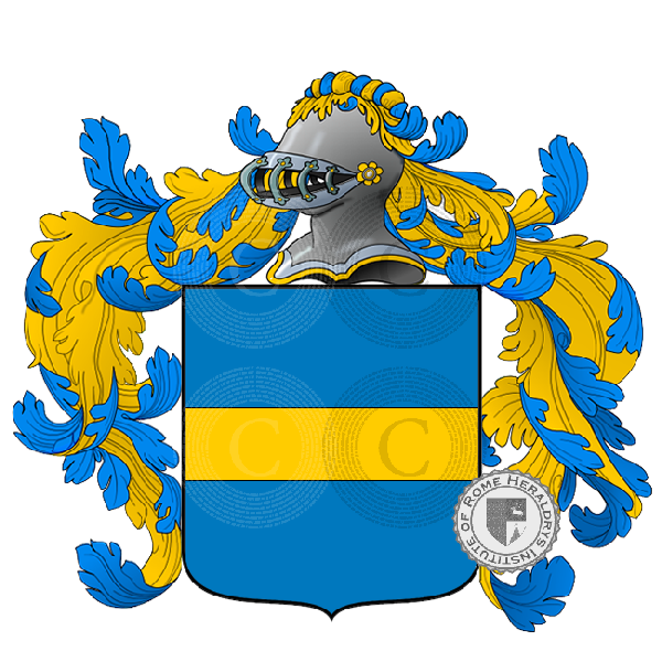 Coat of arms of family Morgoni