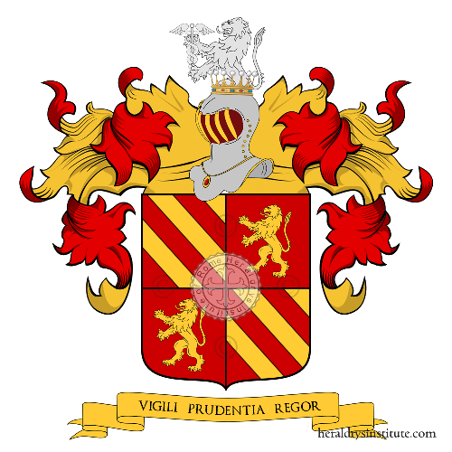 Coat of arms of family Comotti
