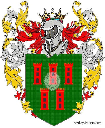 Coat of arms of family Amabile