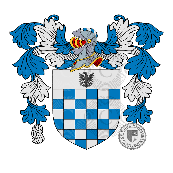 Coat of arms of family Tatania