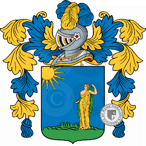 Coat of arms of family Sibillani