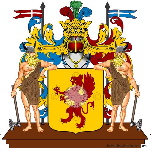 Coat of arms of family Kunz Romann Adsb