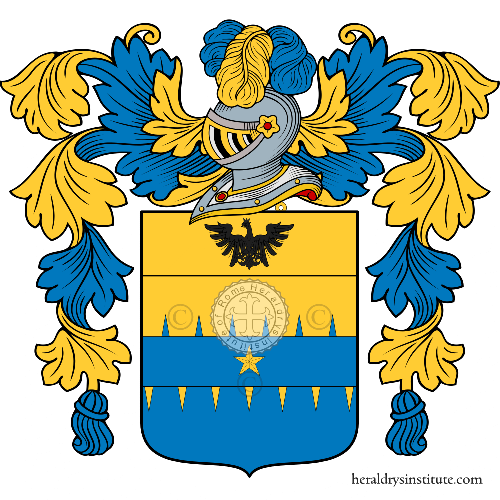 Coat of arms of family Tamburello