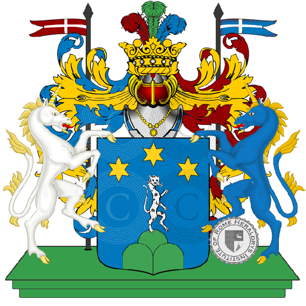 Coat of arms of family Legatti