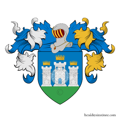 Coat of arms of family Cariano