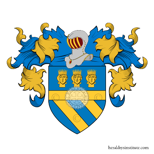 Coat of arms of family Damiano