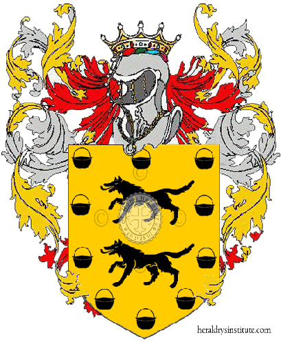 Coat of arms of family Lavoretti