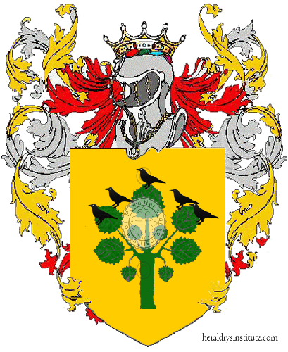 Coat of arms of family Baglietto