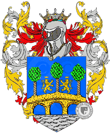 Coat of arms of family Del Plato