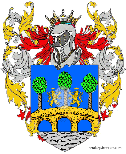 Coat of arms of family Platania