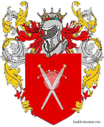 Coat of arms of family Spadon