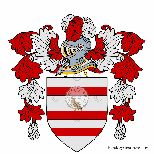 Coat of arms of family Pernice - ref:5061