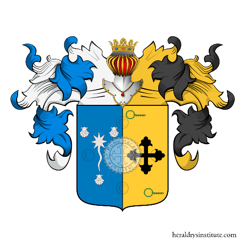 Coat of arms of family Greco Scribani