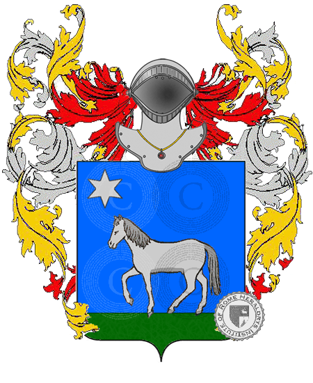 Coat of arms of family Mariotto